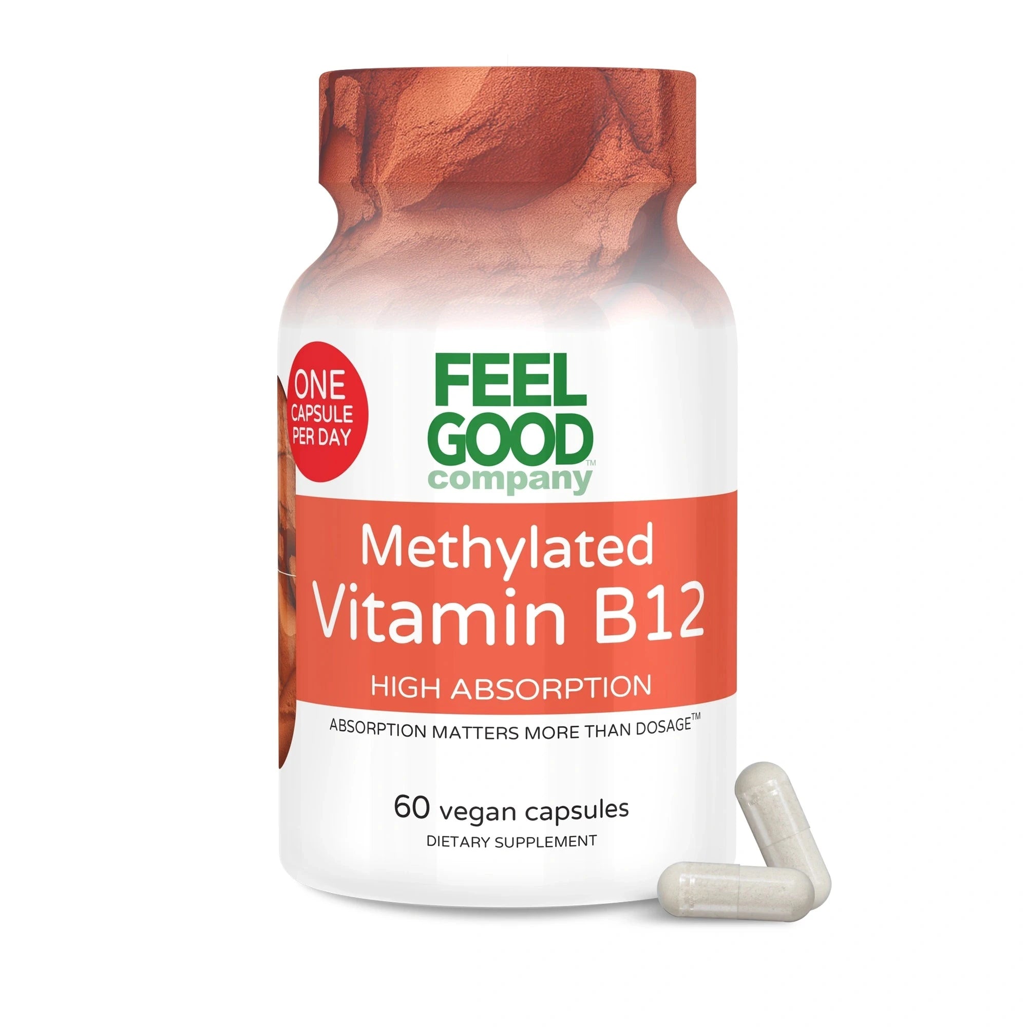 Methylated Vitamin B12 (60 Vegan Capsules) FEELGOOD Company™