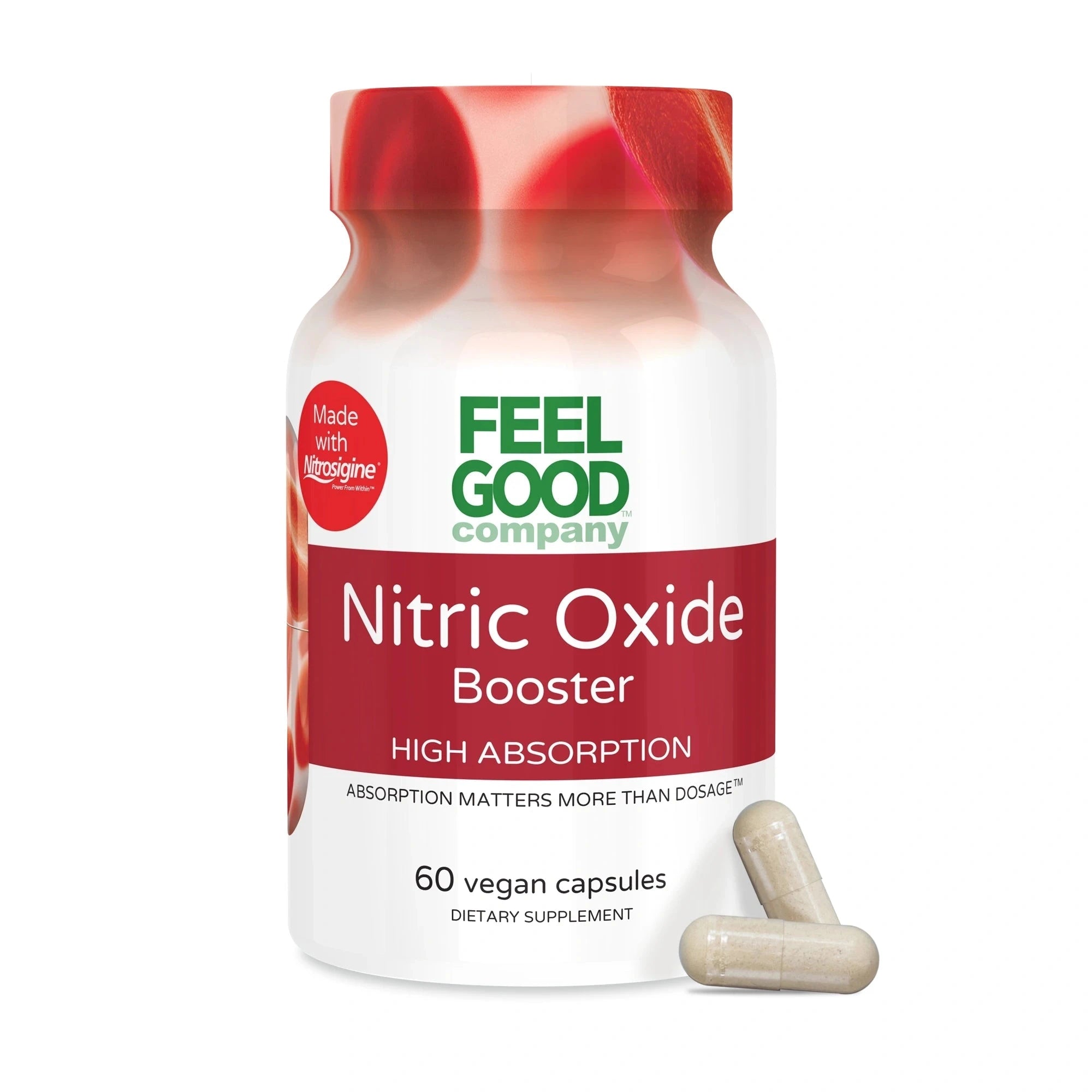 Nitric Oxide Booster (90 Vegan Capsules) Capsule FEELGOOD Company™