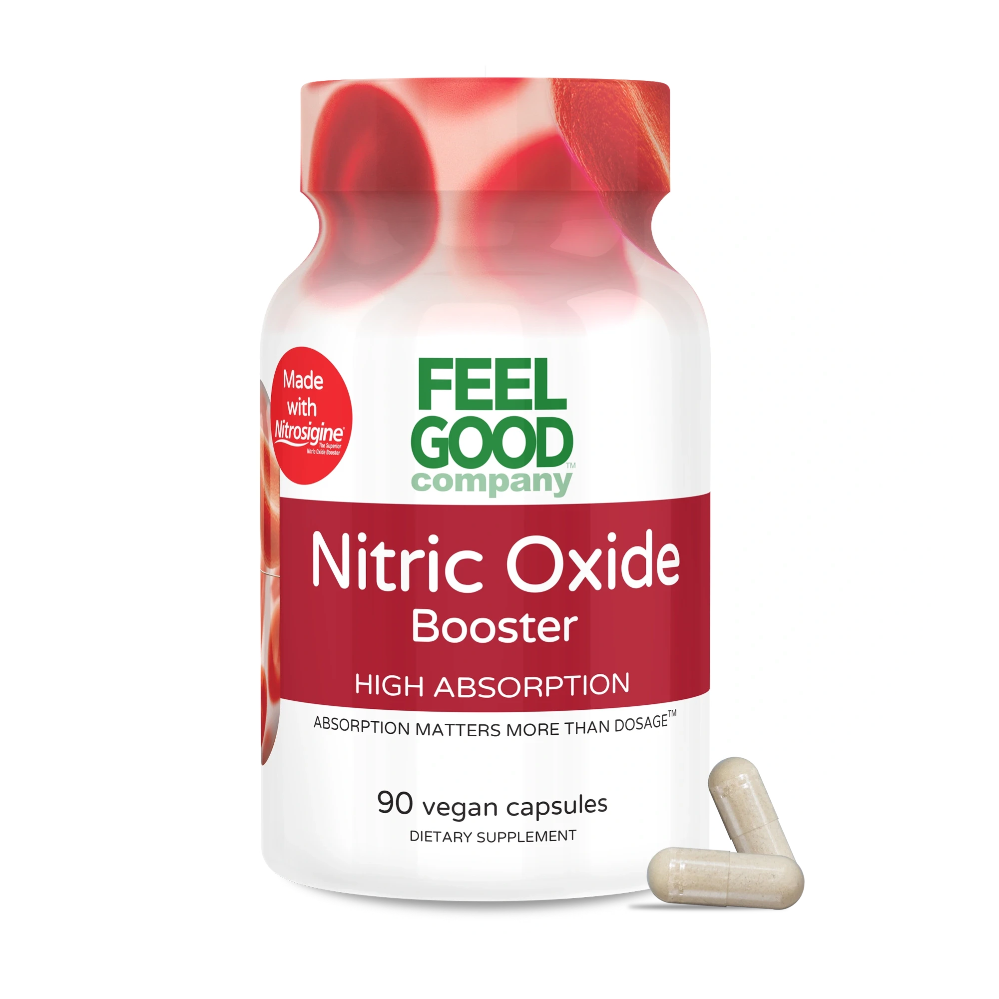 Nitric Oxide Booster (90 Vegan Capsules) FEELGOOD Company™