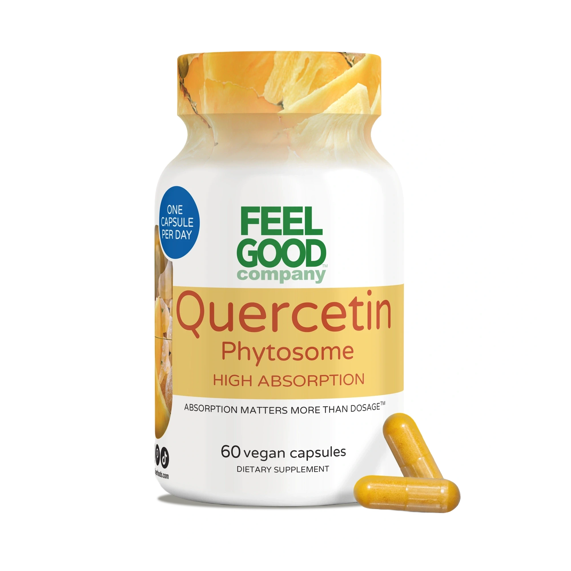 Quercetin Phytosome™ (60 Capsules) Capsule FeelGood Superfoods®
