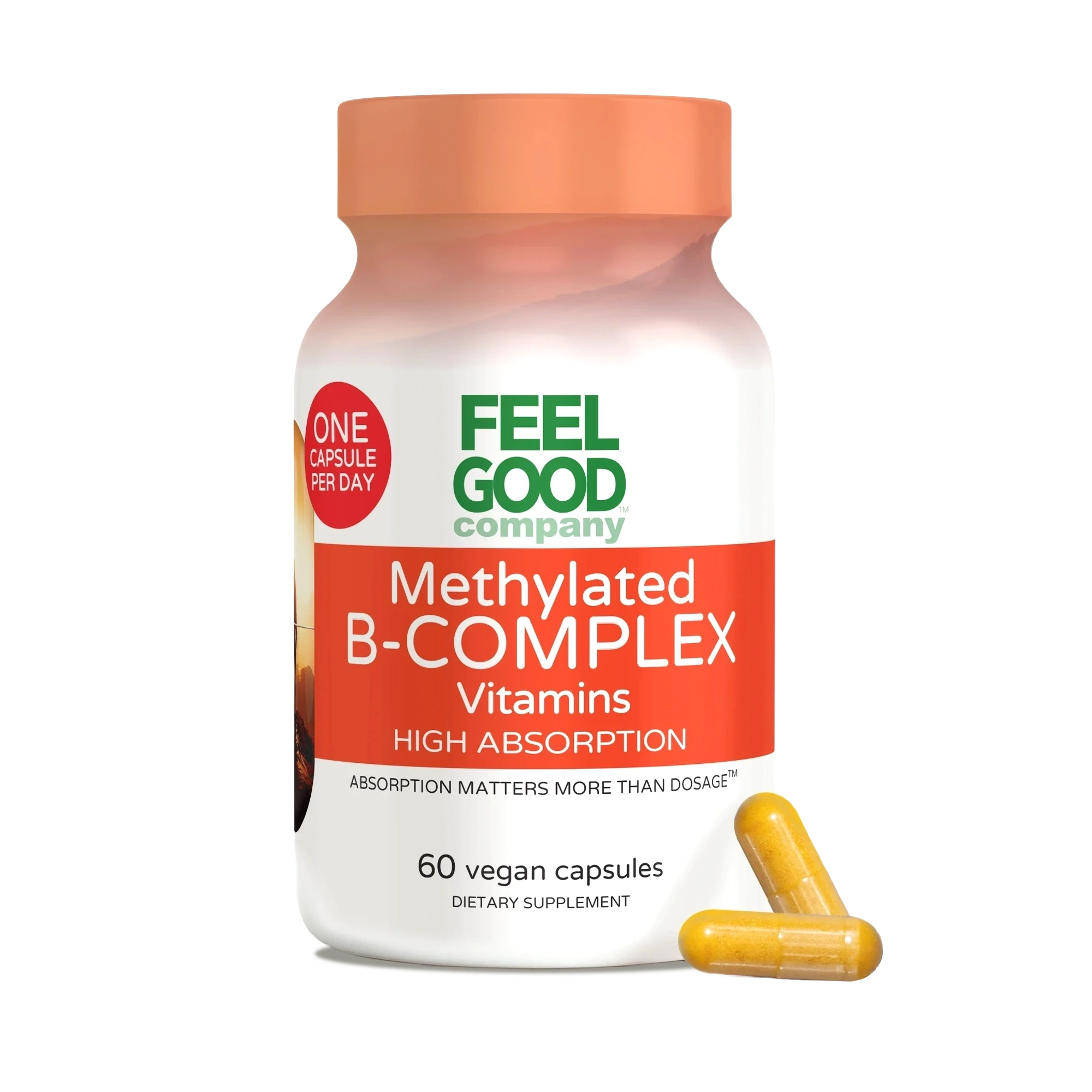 Methylated B-Complex – 60 Vegan Capsules Capsule FEELGOOD Company™