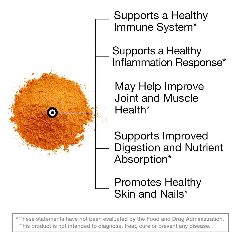 Pure Curcumin (5 oz) Superfood Smoothie Boosters FeelGood Organic Superfoods