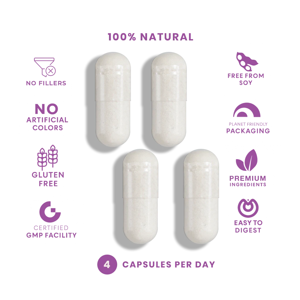 Inositol (Myo-Inositol + D-Chiro + Alpha Lipoic Acid) – 120 Vegan Capsules Capsule FeelGood Company™