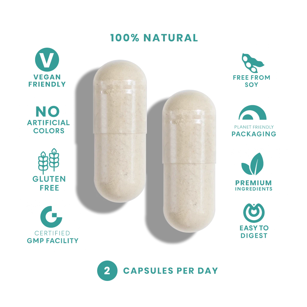 Magnesium Glycinate (60 Vegan Capsules) Capsule FEELGOOD Company™