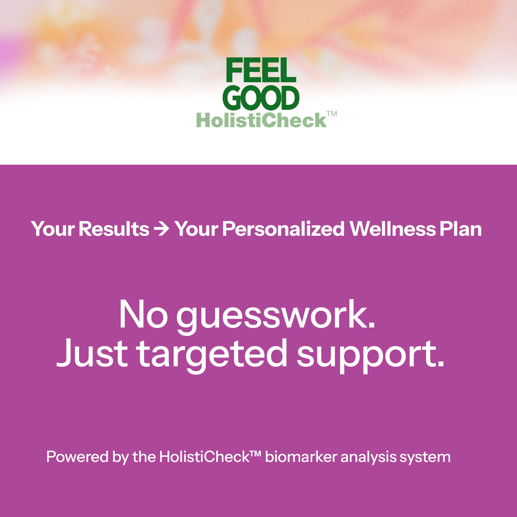 Women's HOLISTICHECK™ TEST FeelGood Company™