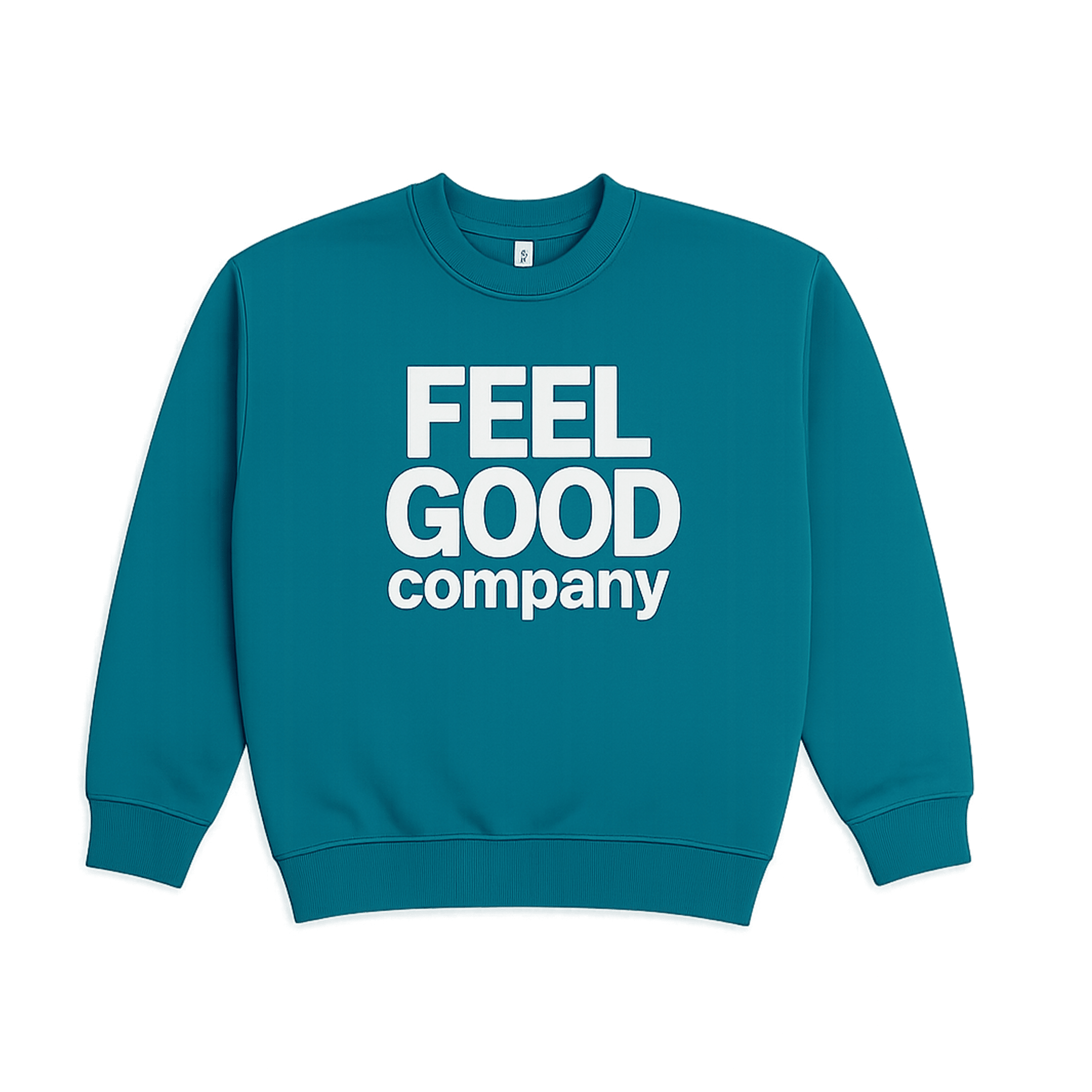 Teal Logo Sweatshirt – FeelGood Company FeelGood Superfoods®