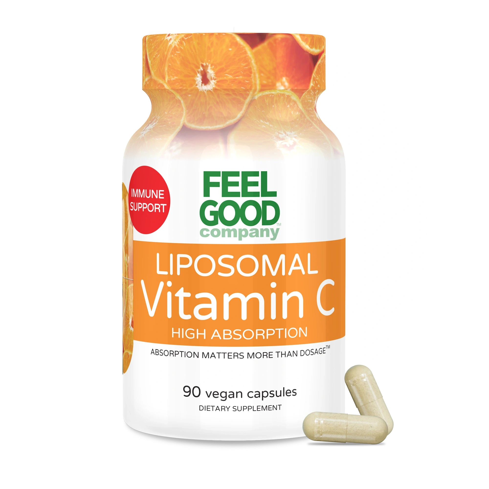 Liposomal Vitamin C (90 Vegan Capsules) FEELGOOD Company™