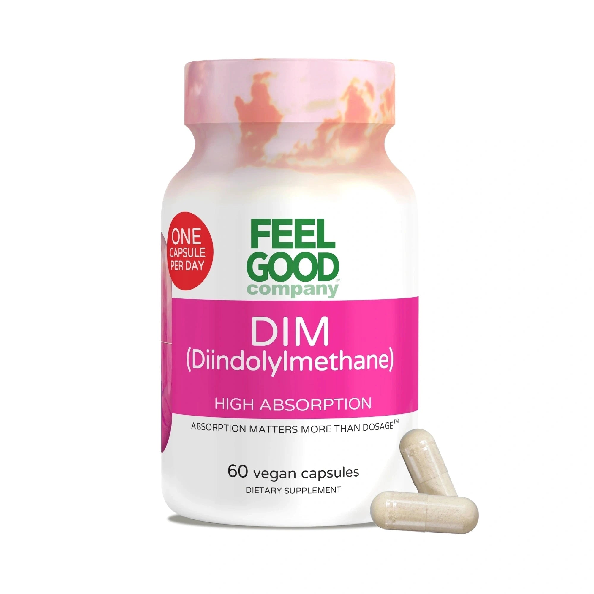 DIM + Ginger (60 Vegan Capsules) Capsule FEELGOOD Company™