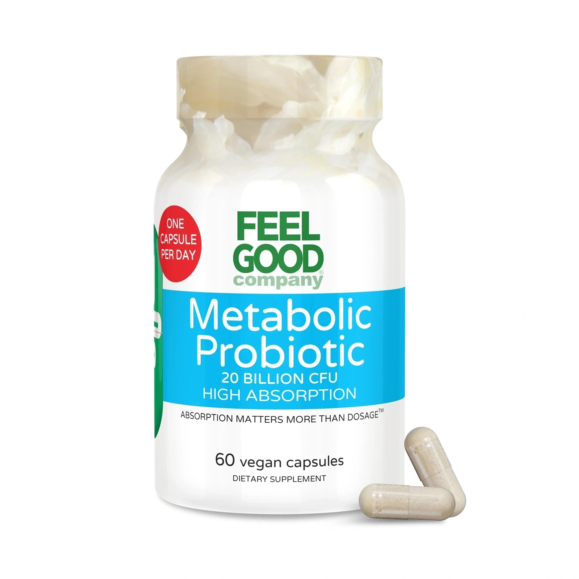 Metabolic Probiotic (60 Vegan Capsules) Capsule FEELGOOD Company®