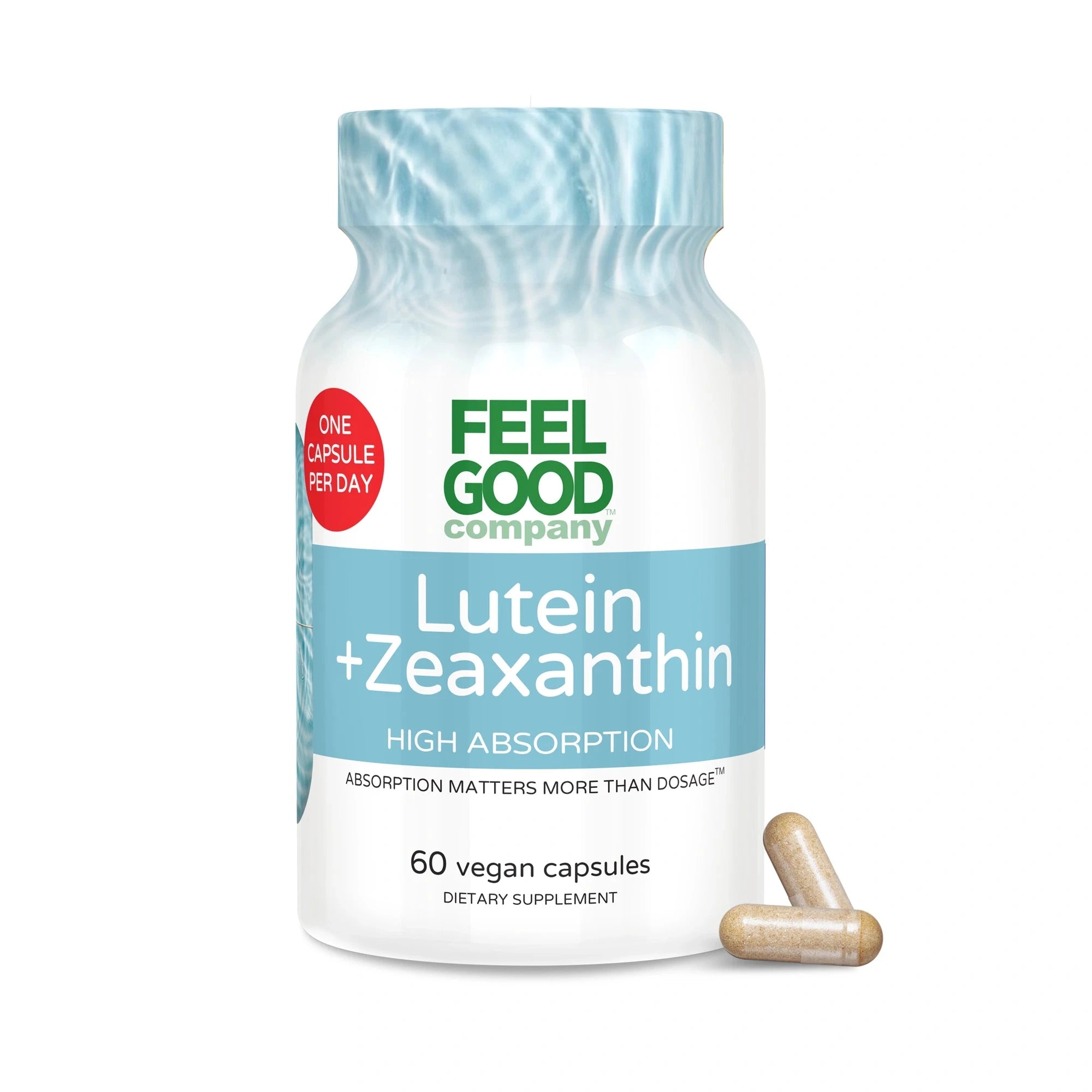 Lutein + Zeaxanthin (60 Vegan Capsules) Capsule FeelGood Company™