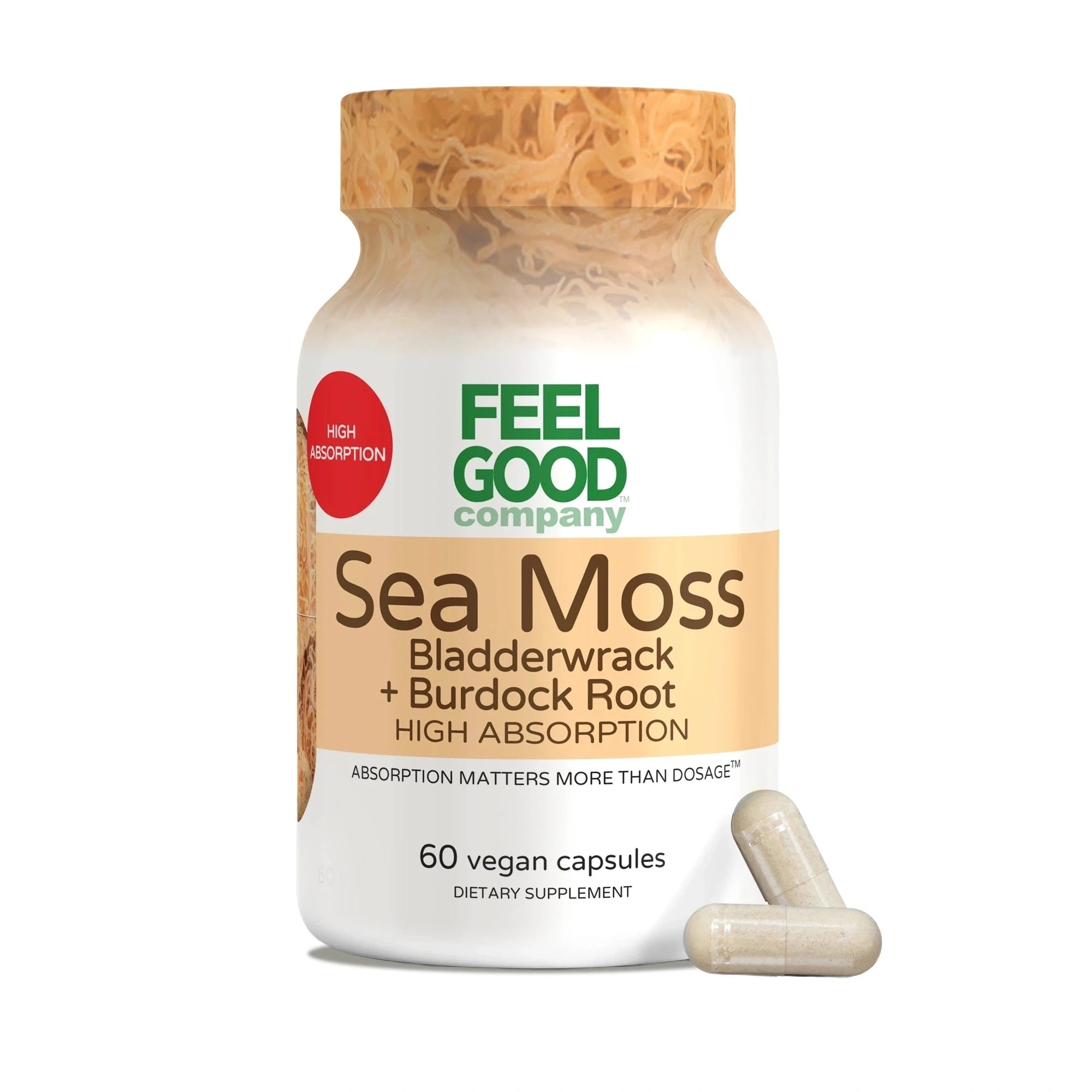 Sea Moss Complex (60 Vegan Capsules) Capsule FEELGOOD Company™