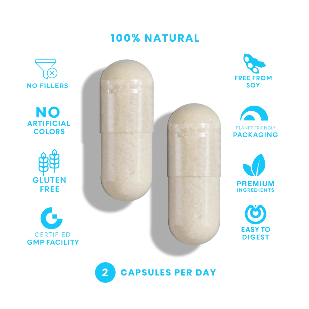 GLP-1 Probiotic – 60 Vegan Capsules Capsule FeelGood Company™