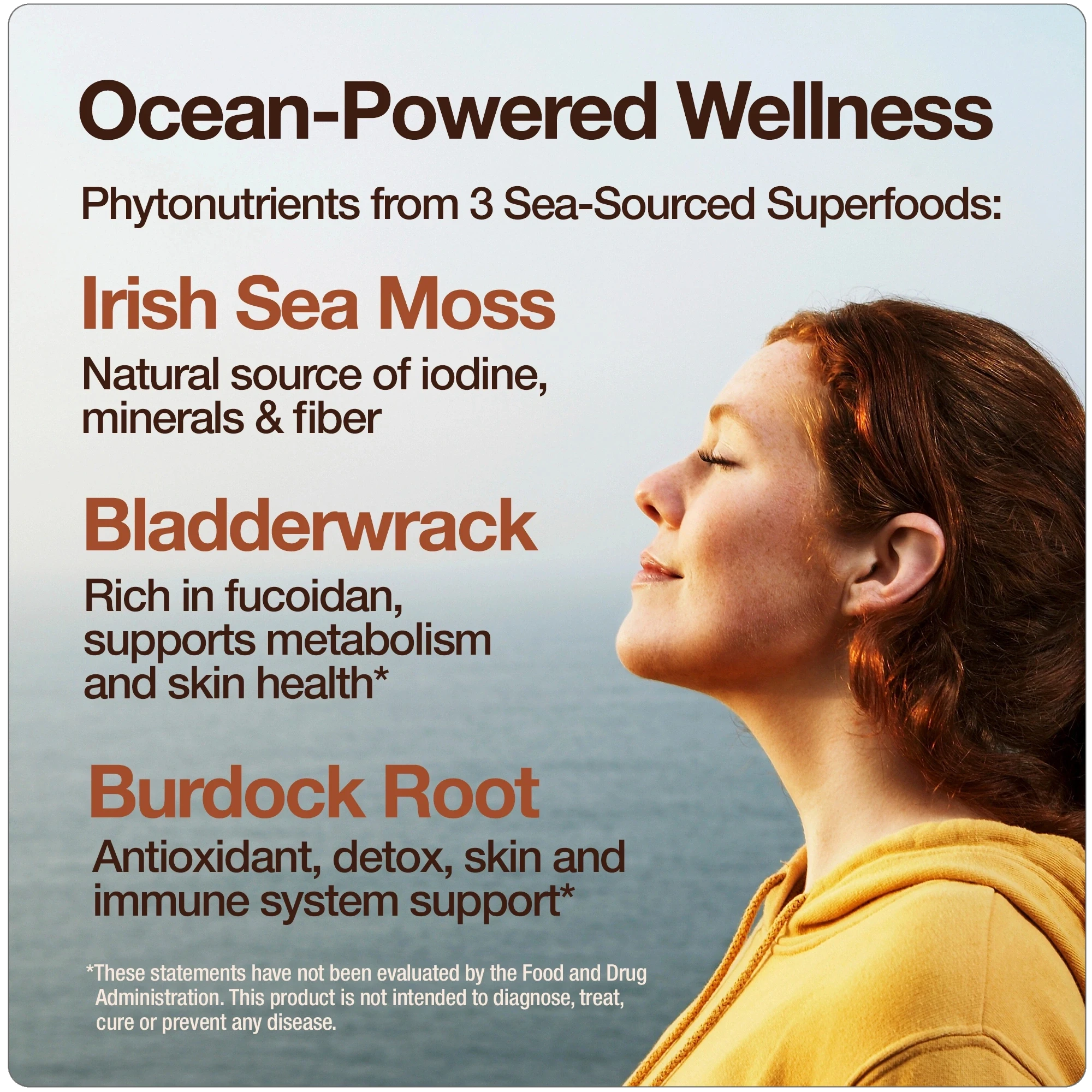 Sea Moss Complex – 60 Vegan Capsules Capsule FeelGood Company™