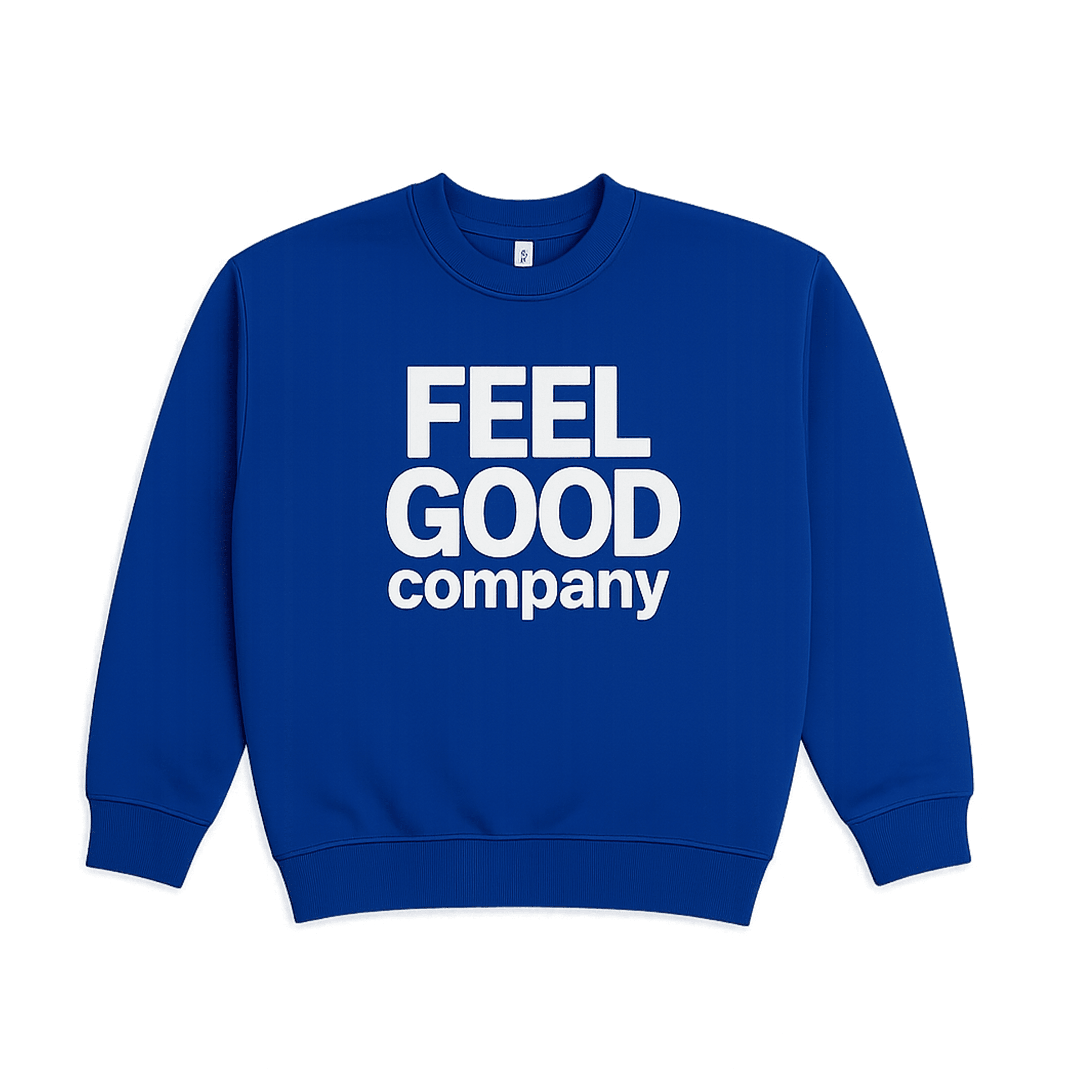 Blue Logo Sweatshirt – FeelGood Company FeelGood Superfoods®