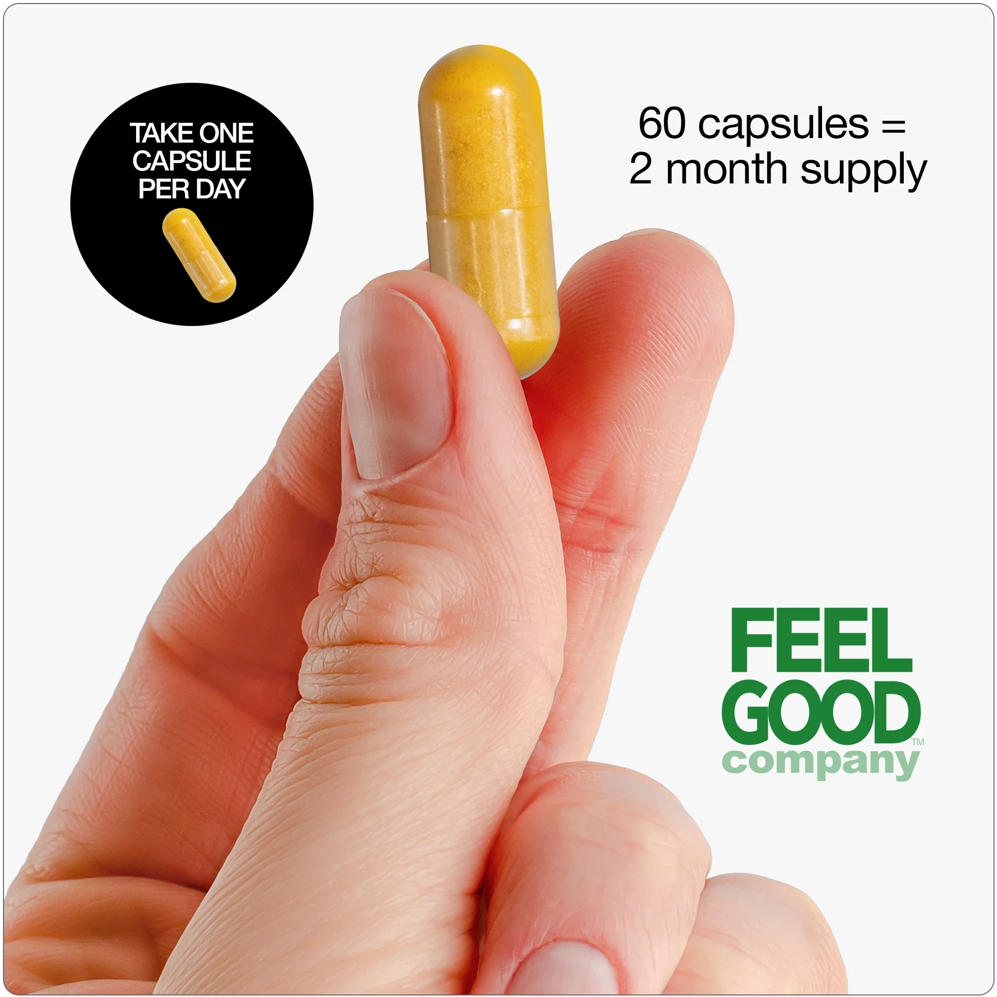 Methylated B-Complex (60 Vegan Capsules) Capsule FEELGOOD Company™