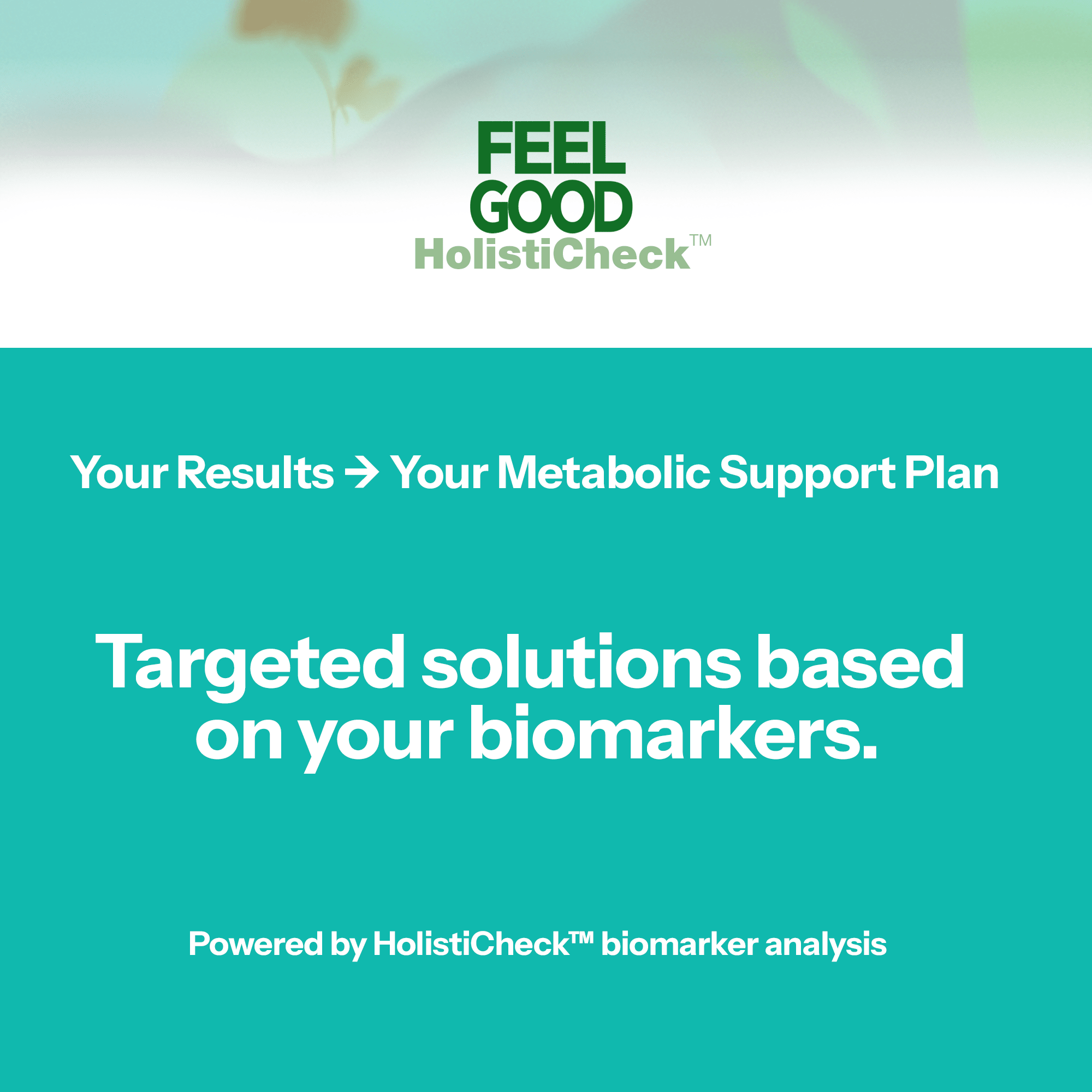 Metabolic HOLISTICHECK™ TEST FeelGood Company™