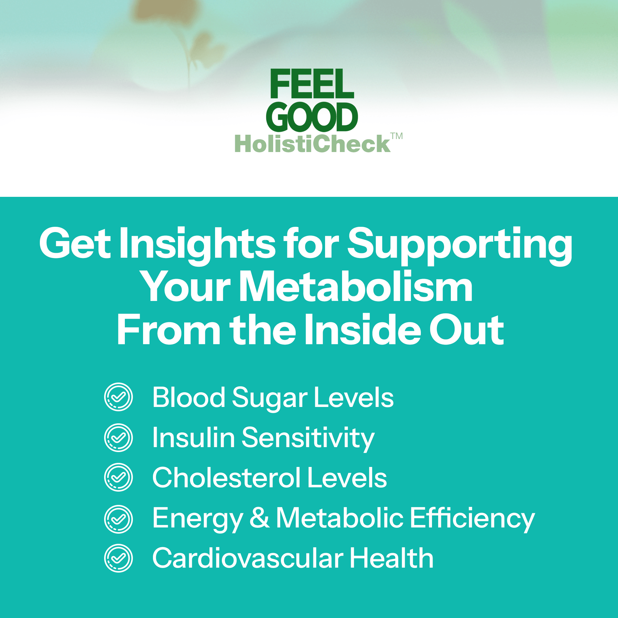 Metabolic HOLISTICHECK™ TEST FeelGood Company™