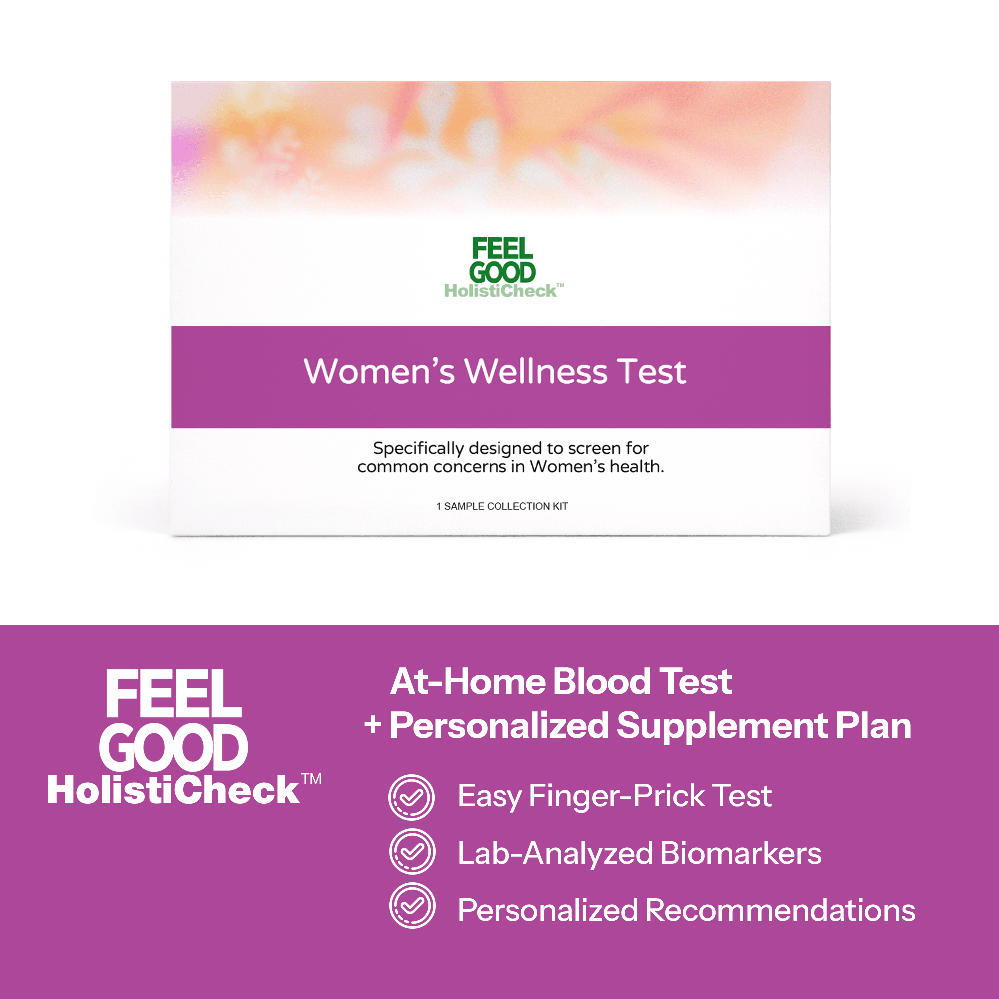 Women's HOLISTICHECK™ TEST FeelGood Company™