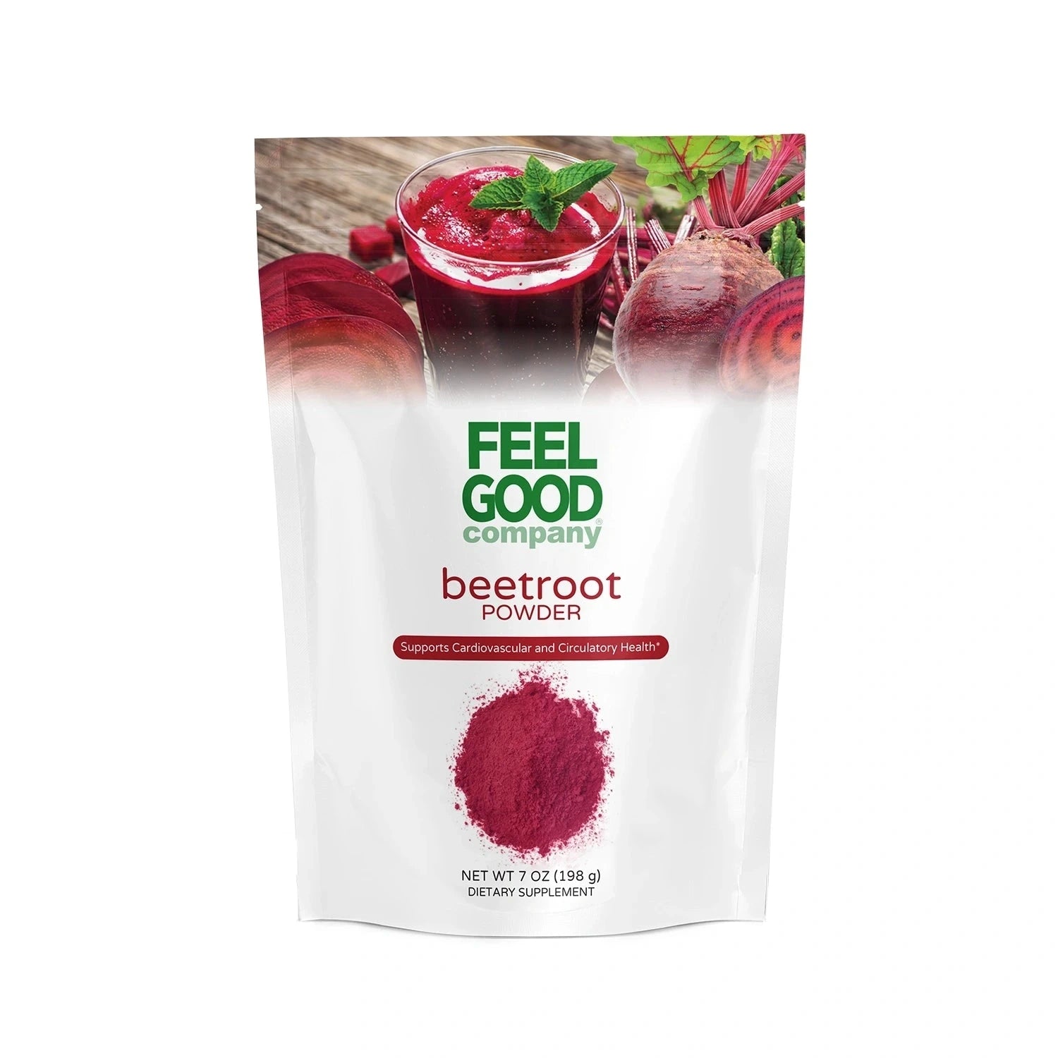 Beetroot Powder - Fortified (7 oz) Superfood Smoothie Boosters FEELGOOD Company®