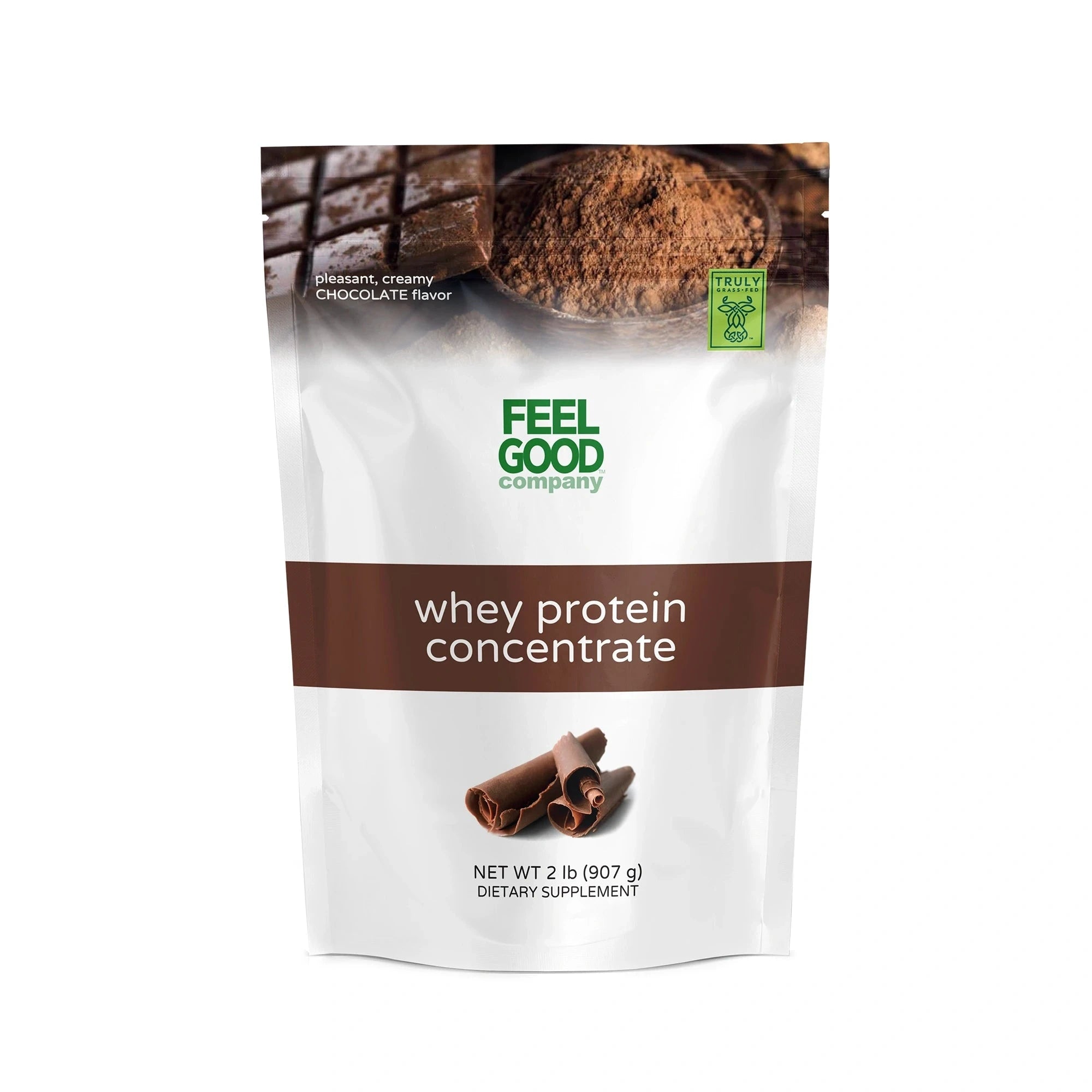 Whey Protein Concentrate - Chocolate (2 lbs) Protein FEELGOOD Company™