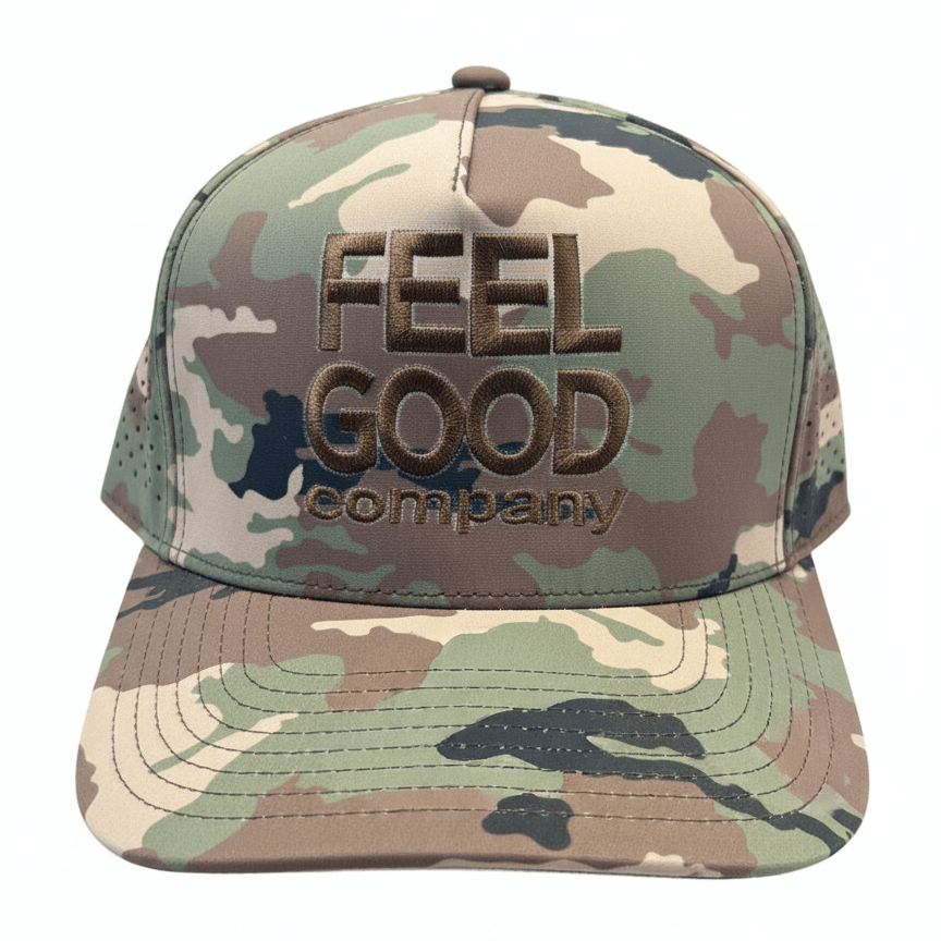 FeelGood Desert Camo – Flat Brim FEELGOOD Company™