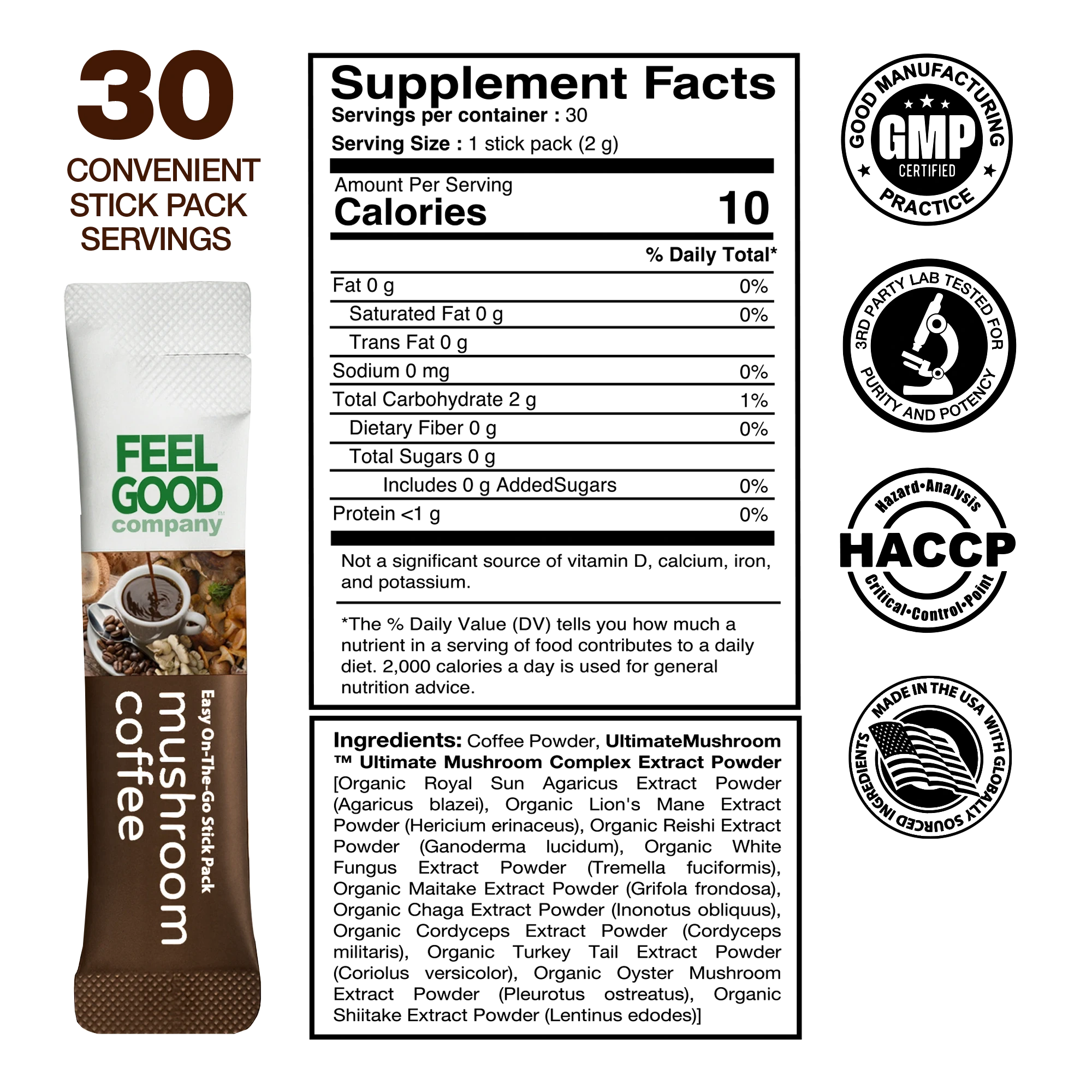 Mushroom Coffee FEELGOOD Company™